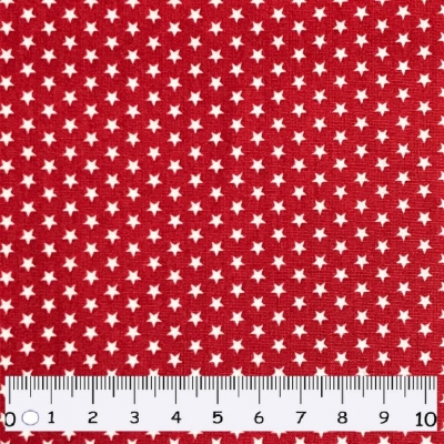 Baumwolle | mini Stars | Rot